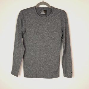 champion gray Long Sleeve Performance Base Layer